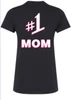 Athletics #1 Mom Love" Women's T-Shirt