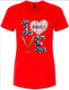 Los Angeles Angels #1 Mom Love" Women's T-Shirt