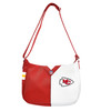Kansas City Chiefs Pebble Split Hobo Purse
