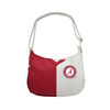 Alabama Crimson Tide Pebble Split Hobo Purse