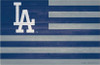 Los Angeles Dodgers All America Wood Sign 11"X17"