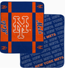 New York Mets Reverse Block Double Sided 60x70 Ultra Cozy Blanket
