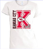 Kansas City Chiefs Women's "K" T-Shirt