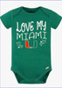 Miami Hurricanes Baby Onesie