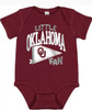 Oklahoma Sooners Lil Fan Baby Onesie