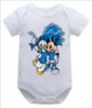 Detroit Lions Minnie and Daisy Baby Onesie