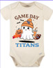 Tennessee Titans Game Day Ghost Baby Onesie