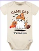 Houston Texans Game Day Ghost Baby Onesie