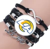 Los Angeles Rams Love Leather/Suede Bracelet