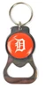 Detroit Tigers Bottle Opener Key Chain - Metal Finish
