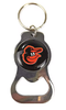 Baltimore Orioles Bottle Opener Key Chain - Metal Finish