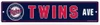 Minnesota Twins Team Color Street Sign Décor 5"x 24"