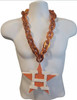 Houston Astros Jumbo Big Fan Chain Necklace Foam Emblem