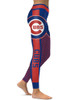 Chicago Cubs Women's Leggings Blue