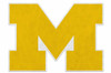 Michigan Wolverines 18" Logo Pennant Soft Felt