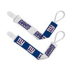 New York Giants Pacifier Clip 2-Pack