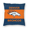 Denver Broncos 2pc 18" x 18" Pillow Case Covers (Printed 1 Side)