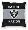 Las Vegas Raiders 2pc 18" x 18" Pillow Case Covers Nation(Printed 1 Side)