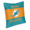 Miami Dolphins 2pc 18" x 18" Pillow Case Covers (Printed 1 Side)