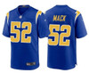 Los Angeles Chargers  Kahlil Mack #52 Stitched NFL Jersey