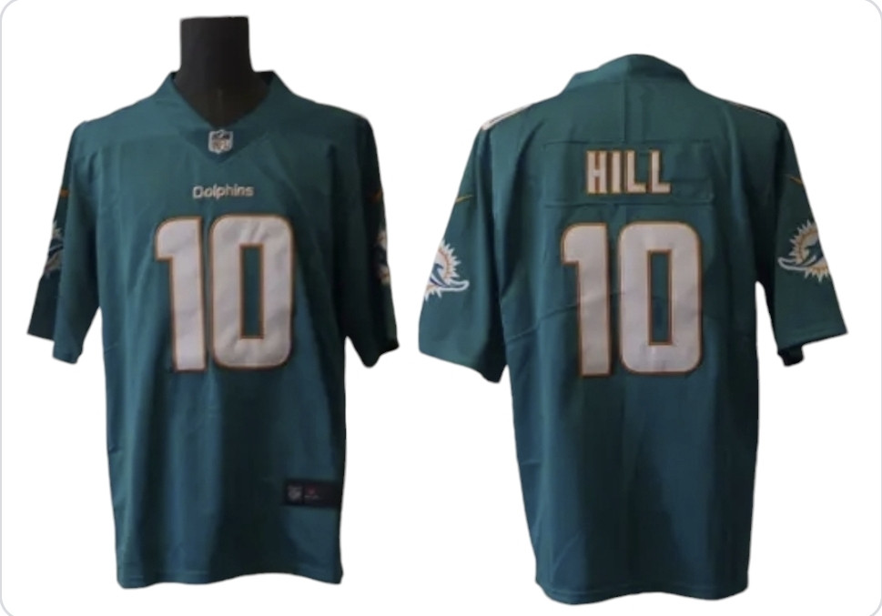 Miami Dolphins #10 Tyreek Hill Stitched NFL Jersey