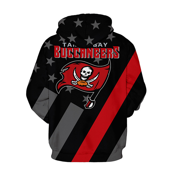 Tampa Bay Buccaneers Stars & Stripes Unisex Hoodie