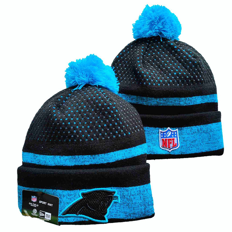Carolina Panthers Pom Beanie
