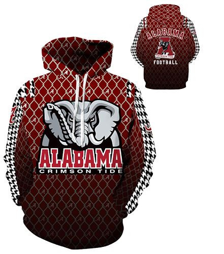 Alabama Crimson Tide Cage Team Unisex Hoodie