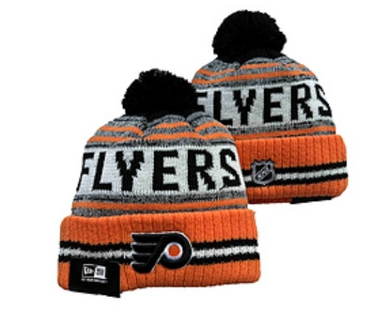 Philadelphia Flyers Pom Knit Beanie