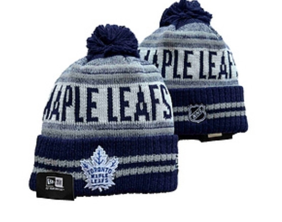 Toronto Maple Leafs Pom Knit Beanie