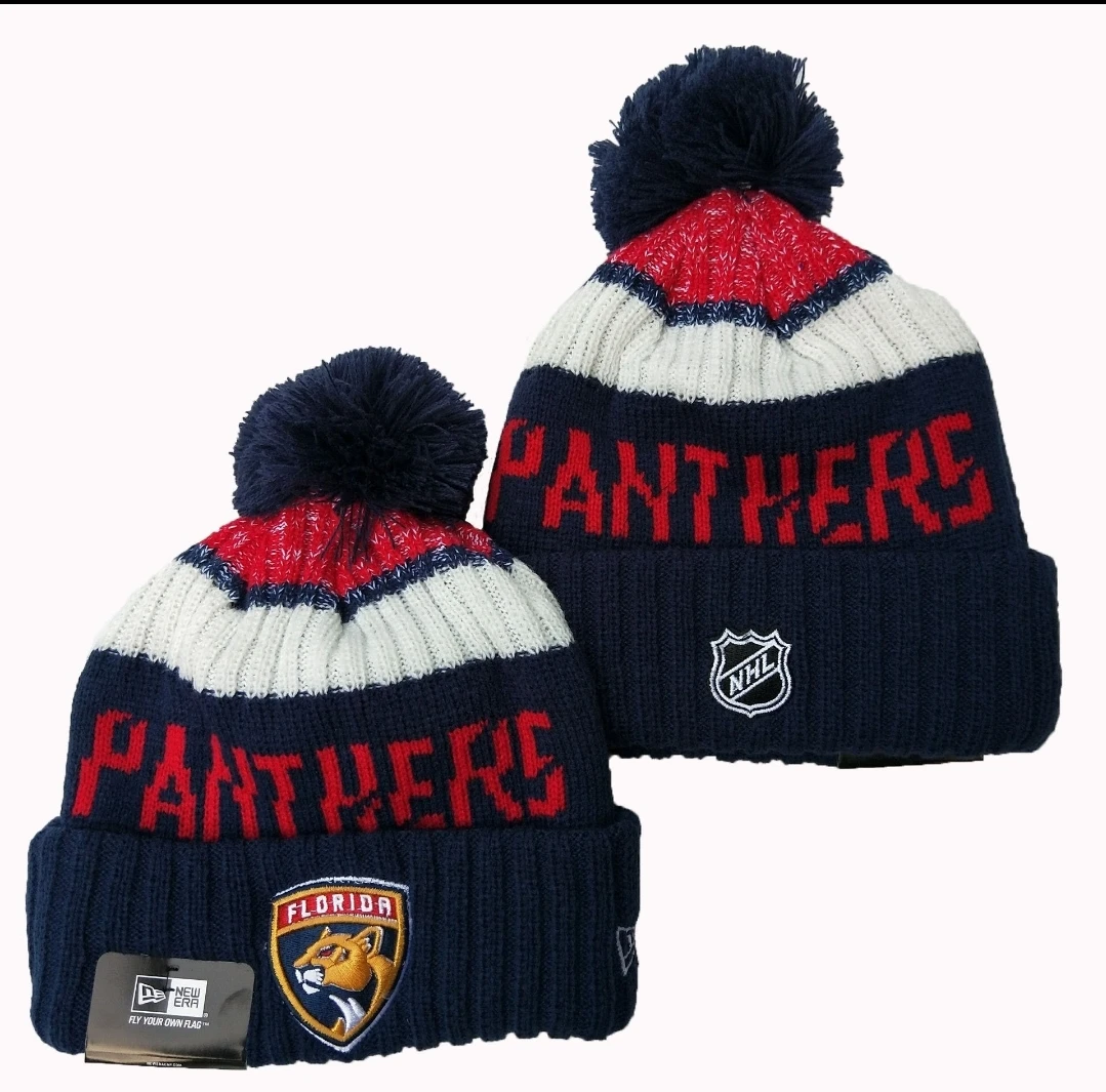 Florida Panthers Pom Knit Beanie