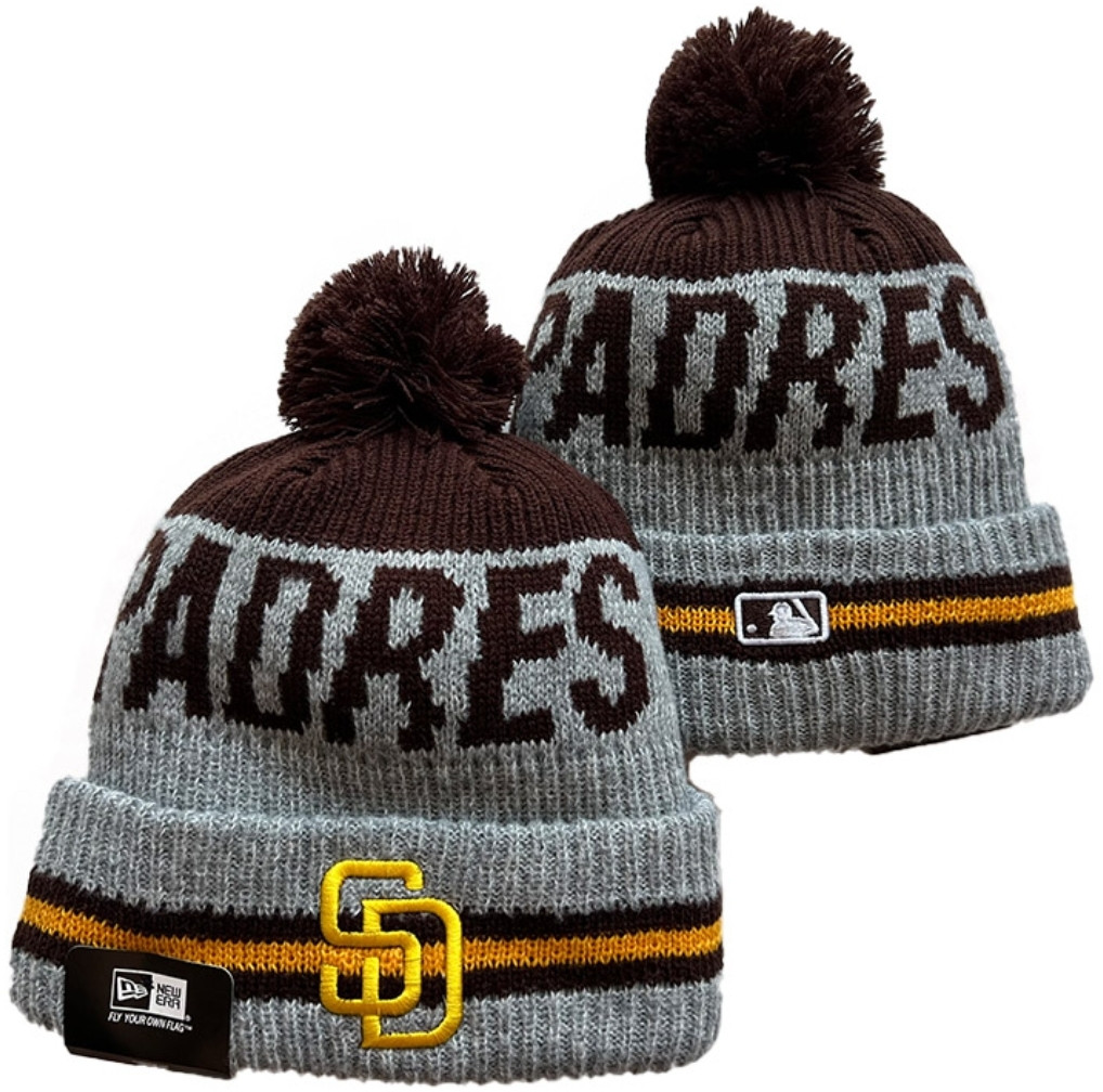 San Diego Padres Pom Knit Beanie