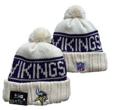 Minnesota Vikings Pom Knit Beanie