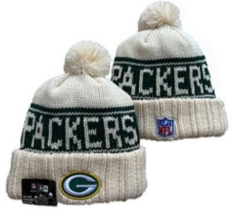 Green Bay Packers Pom Knit Beanie