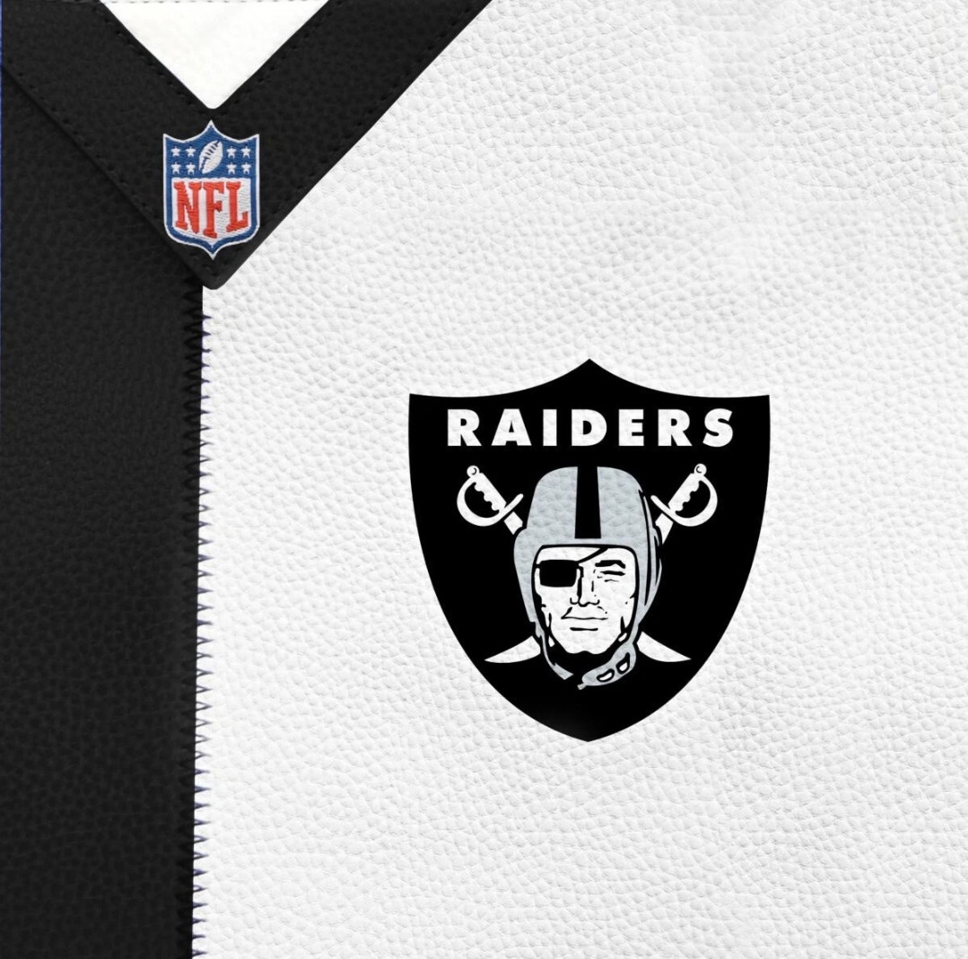 Las Vegas Raiders Pebble Split Hobo Purse