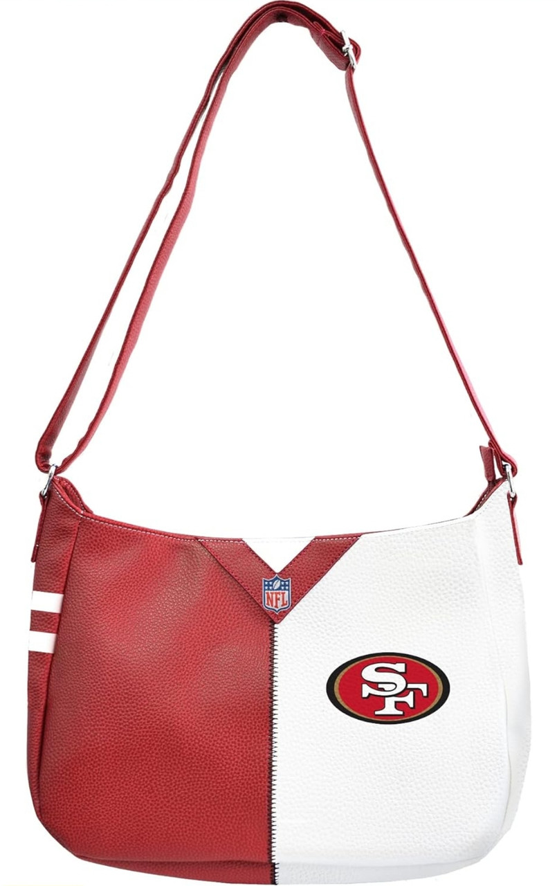 San Francisco 49ers Pebble Split Hobo Purse
