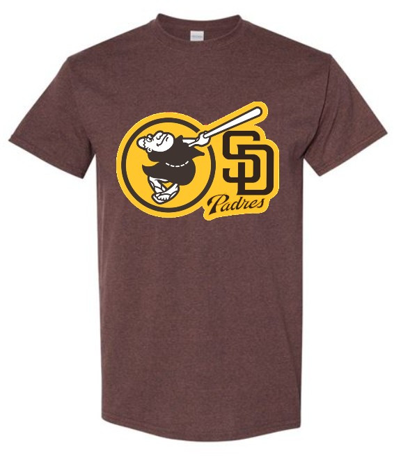 San Diego Padres Men's T-Shirt Old School Logo