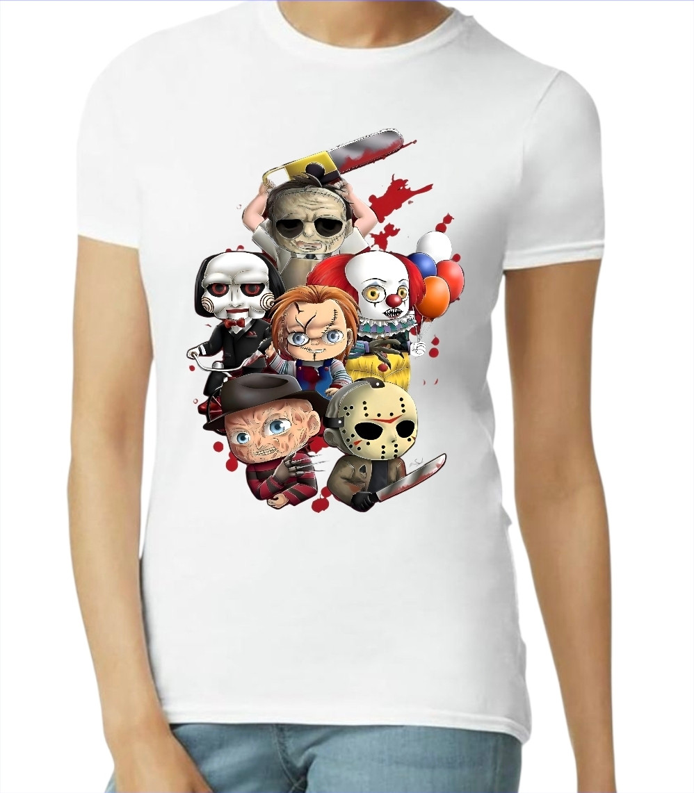 Baby Horror Movie Characters Women's Shirt