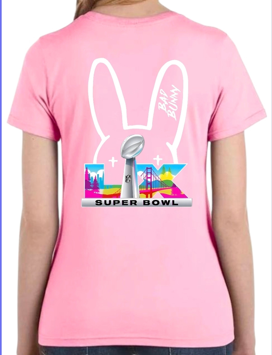 Bad Bunny Superbowl Halftime Show Women's T-Shirt