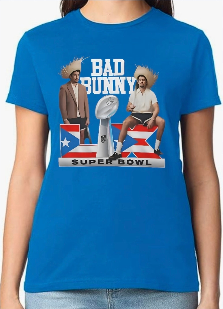 Bad Bunny Superbowl Halftime Show Women's T-Shirt