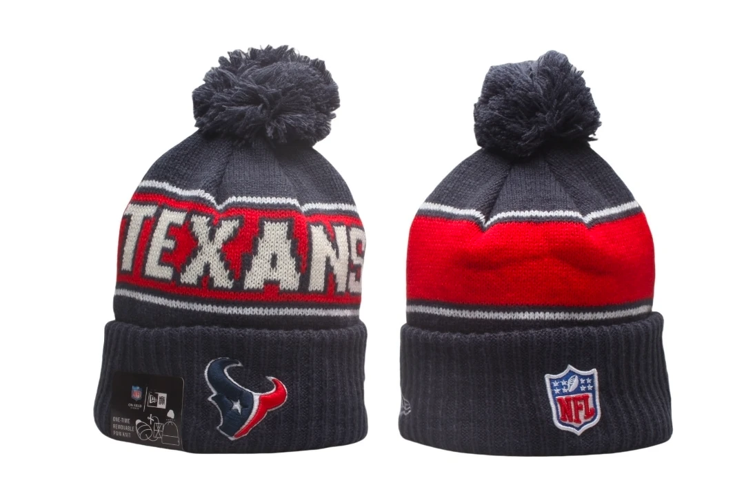 Houston Texans Pom Knit Beanie #2