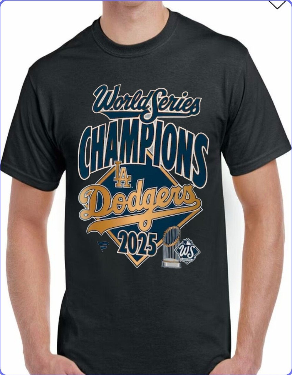 Los Angeles Dodgers Men's 2025 World Series Champions T-Shirts