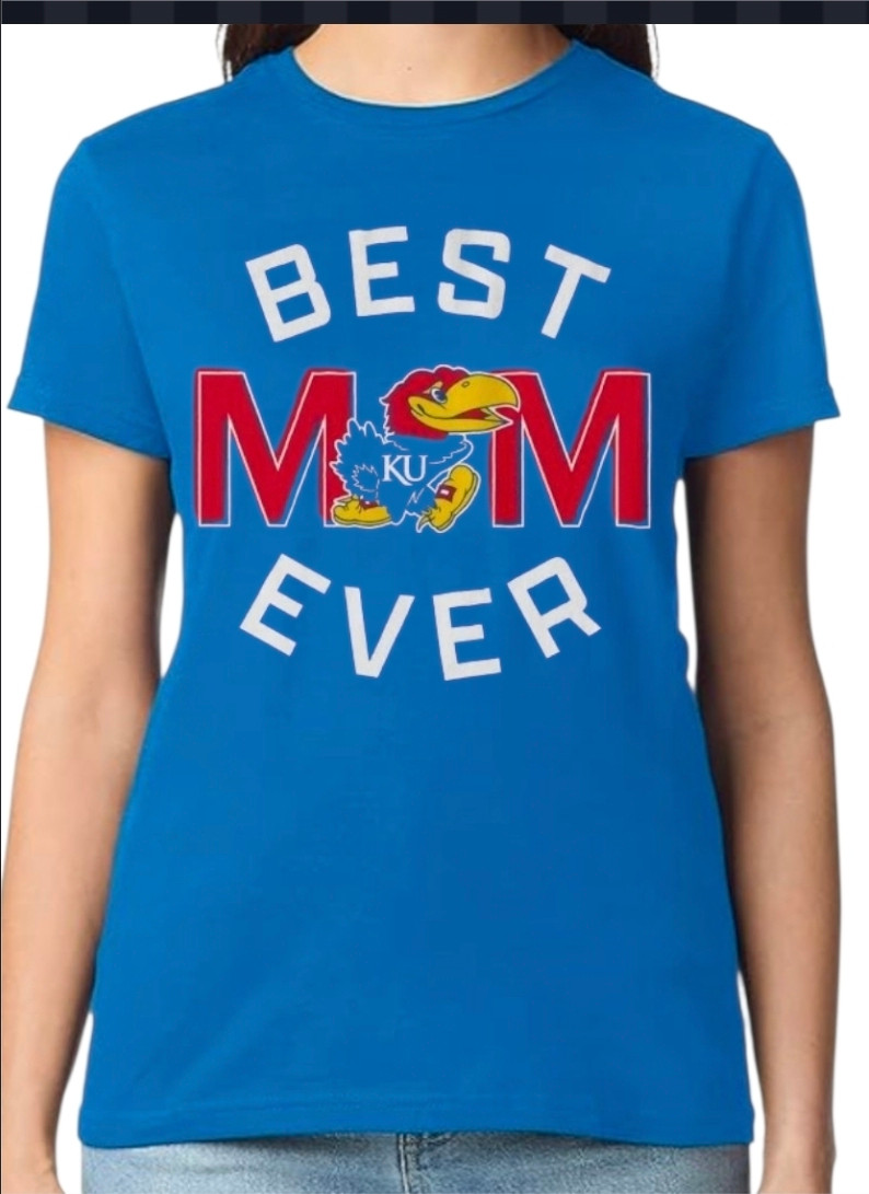 Kansas State Jayhawks "Best Mom Ever" Women's T-Shirt