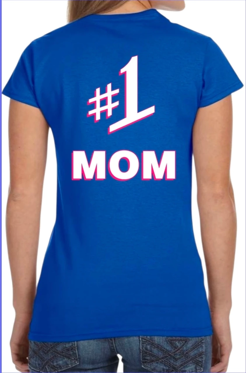 Los Angeles Dodgers "#1 Mom Love" Women's T-Shirt