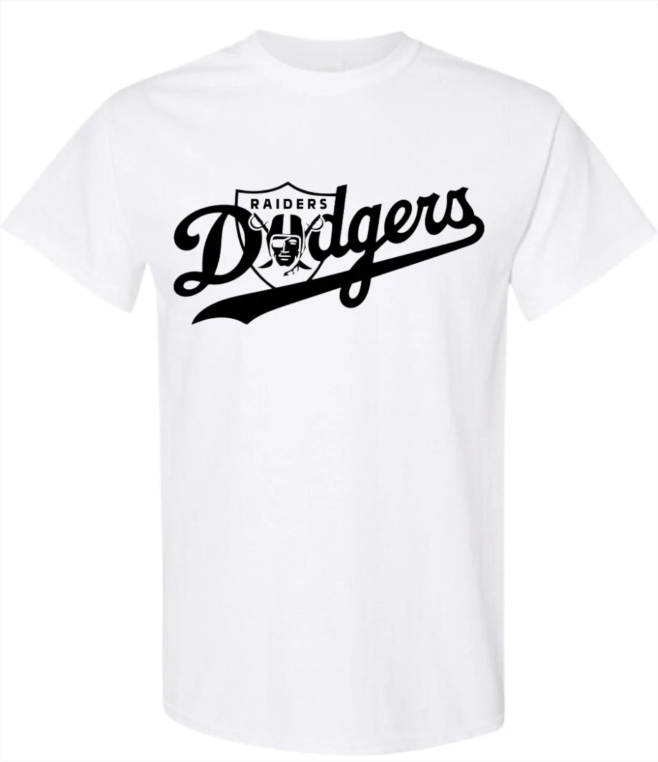 Los Angeles Dodgers Raiders Men's T-Shirt