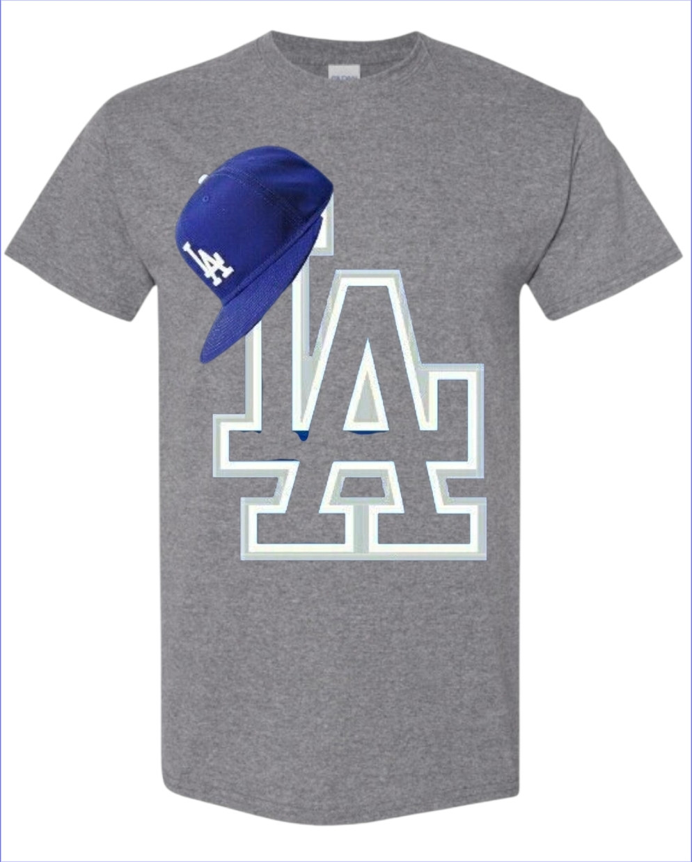 Los Angeles Dodgers w/Cap Men's T-Shirt