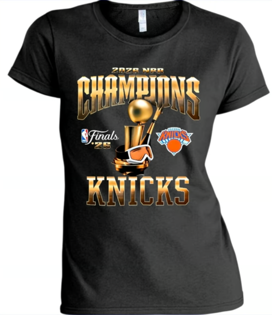 New York Knicks 2026 Finals Championship Women's T-Shirt