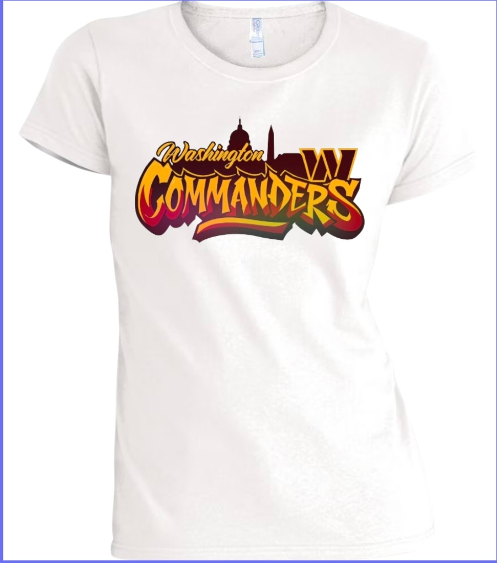 Washington Commanders City Women's T-Shirt