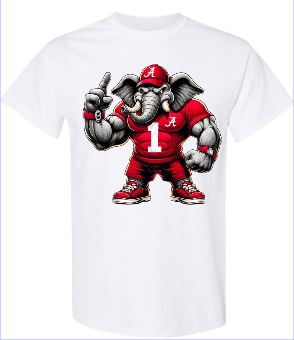 Alabama Crimson Tide Mascot Men's T-Shirt