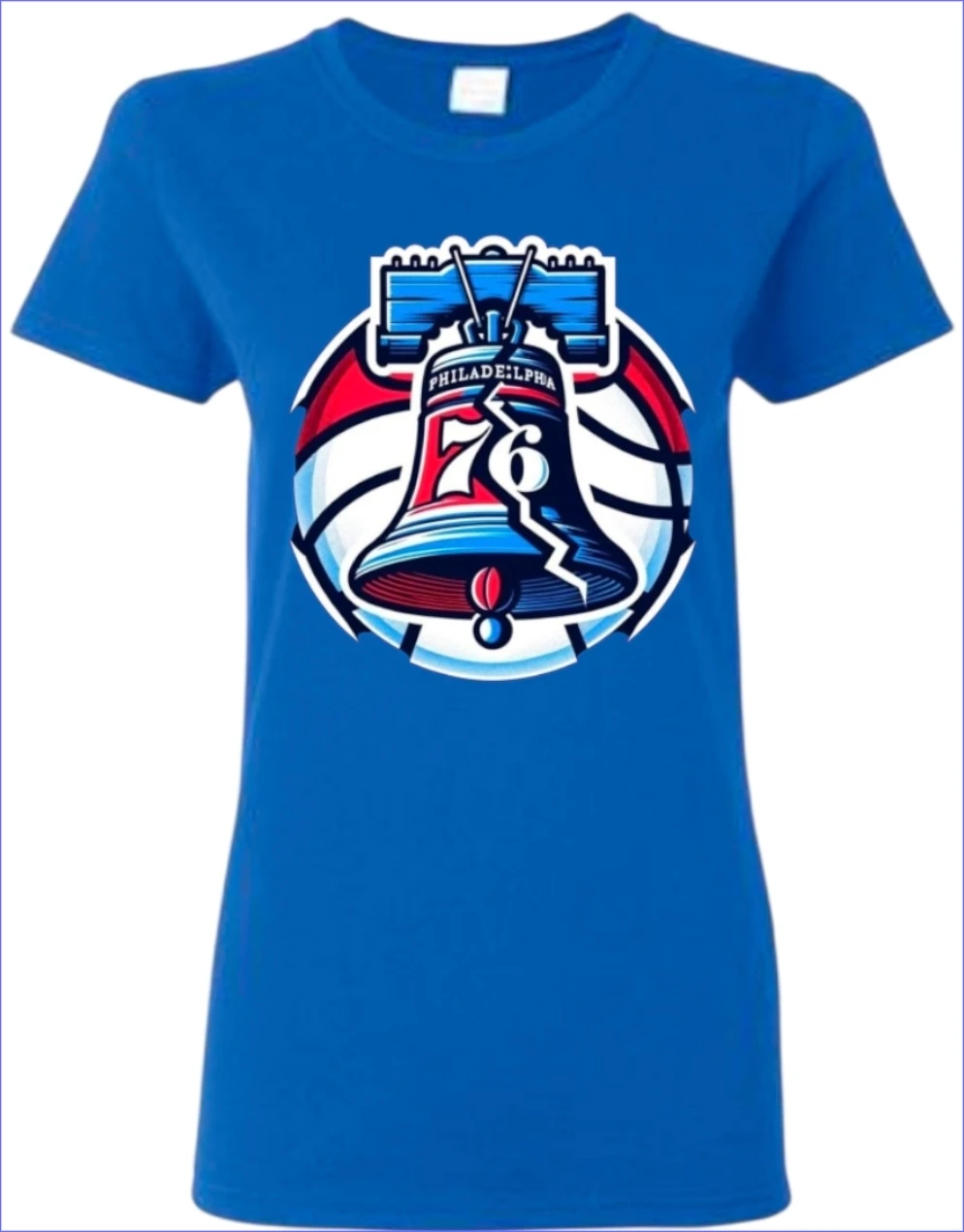 Philadelphia 76ers Women's T-Shirt Bell